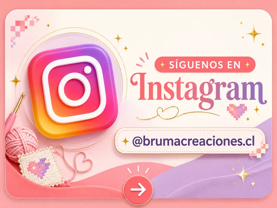 Síguenos en Instagram @brumacreaciones.cl